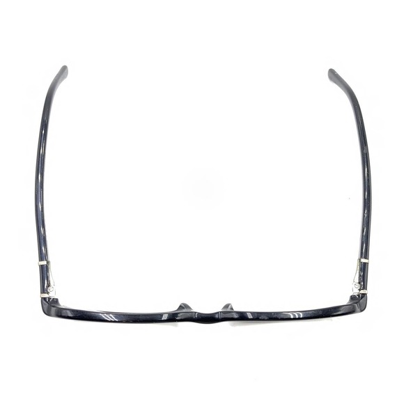 PRADA VPR11G 1AB-1O1 Black Rectangle Eyeglasses Frames 52-17 135 Italy Designer - Picture 3 of 12